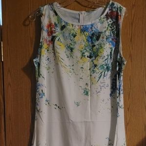 Tea length summer dress